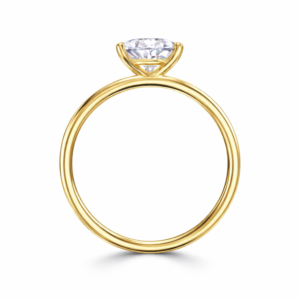 Classic Pear Cut Solitaire