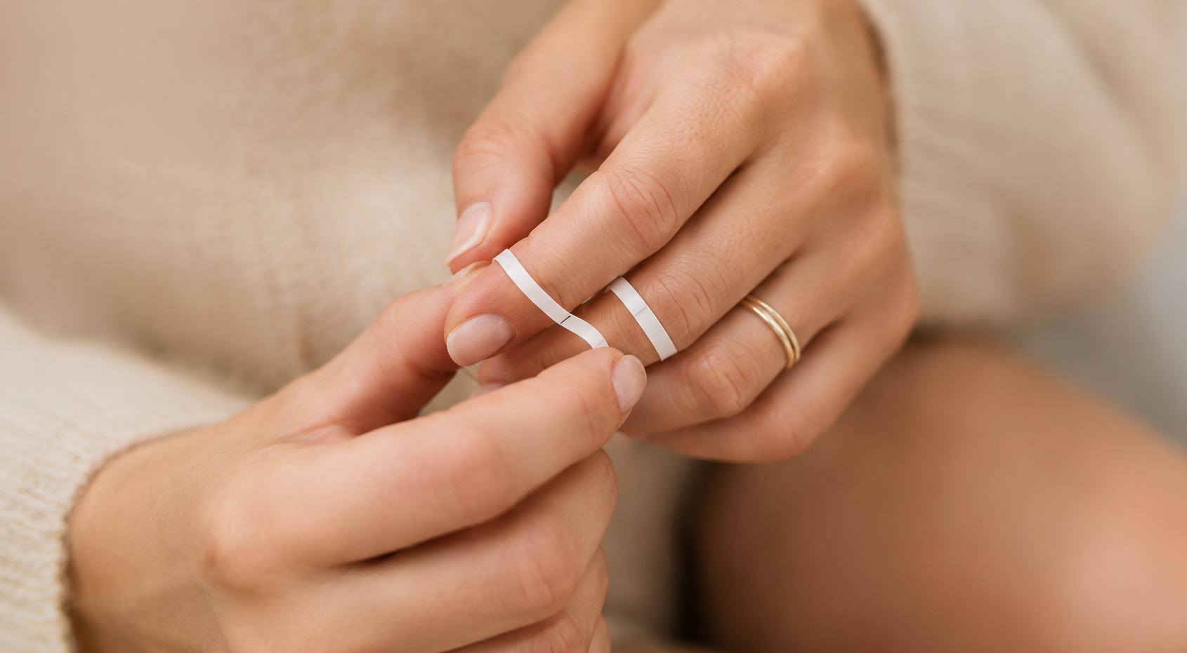Measure your finger