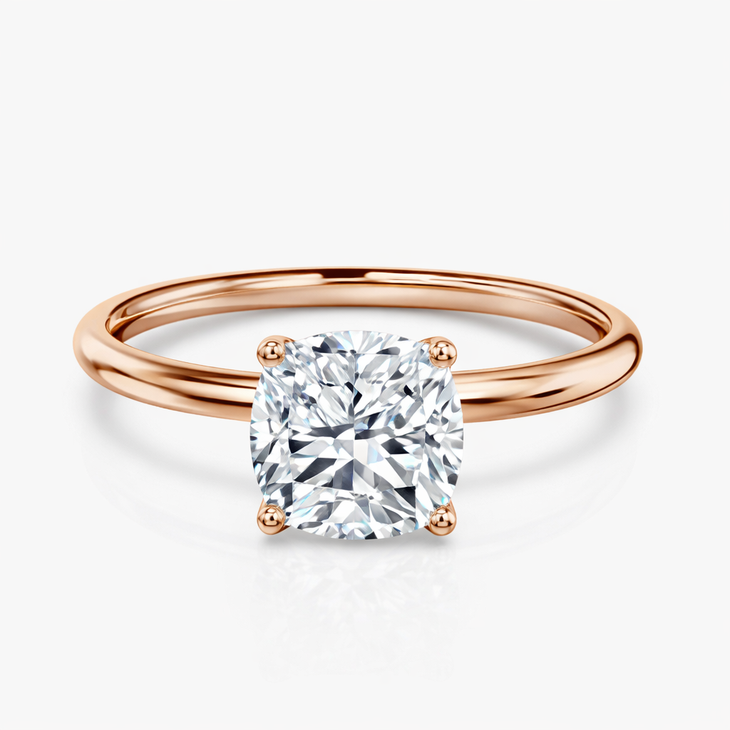 Cushion Cut Solitaire