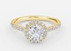 Carat: 3.0 Color: D Clarity: VVS2 / 18K Yellow Gold