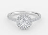 Carat: 3.0 Color: D Clarity: VVS2 / 18K White Gold