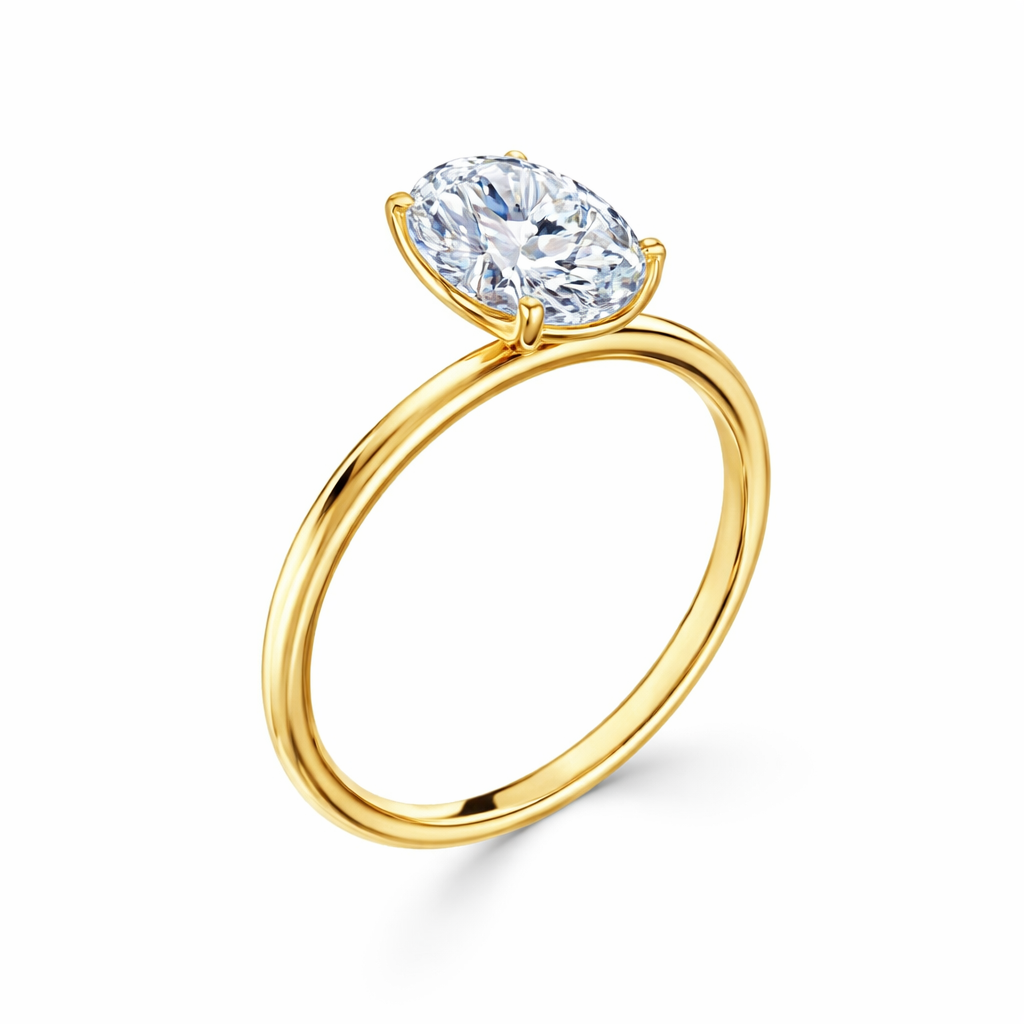 Classic Oval Cut Solitaire