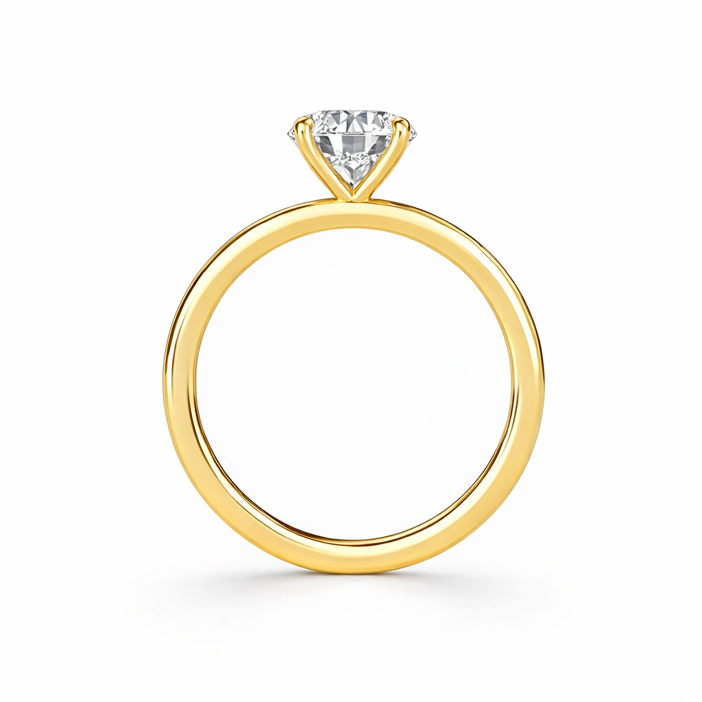 Round Solitaire 6-Prong