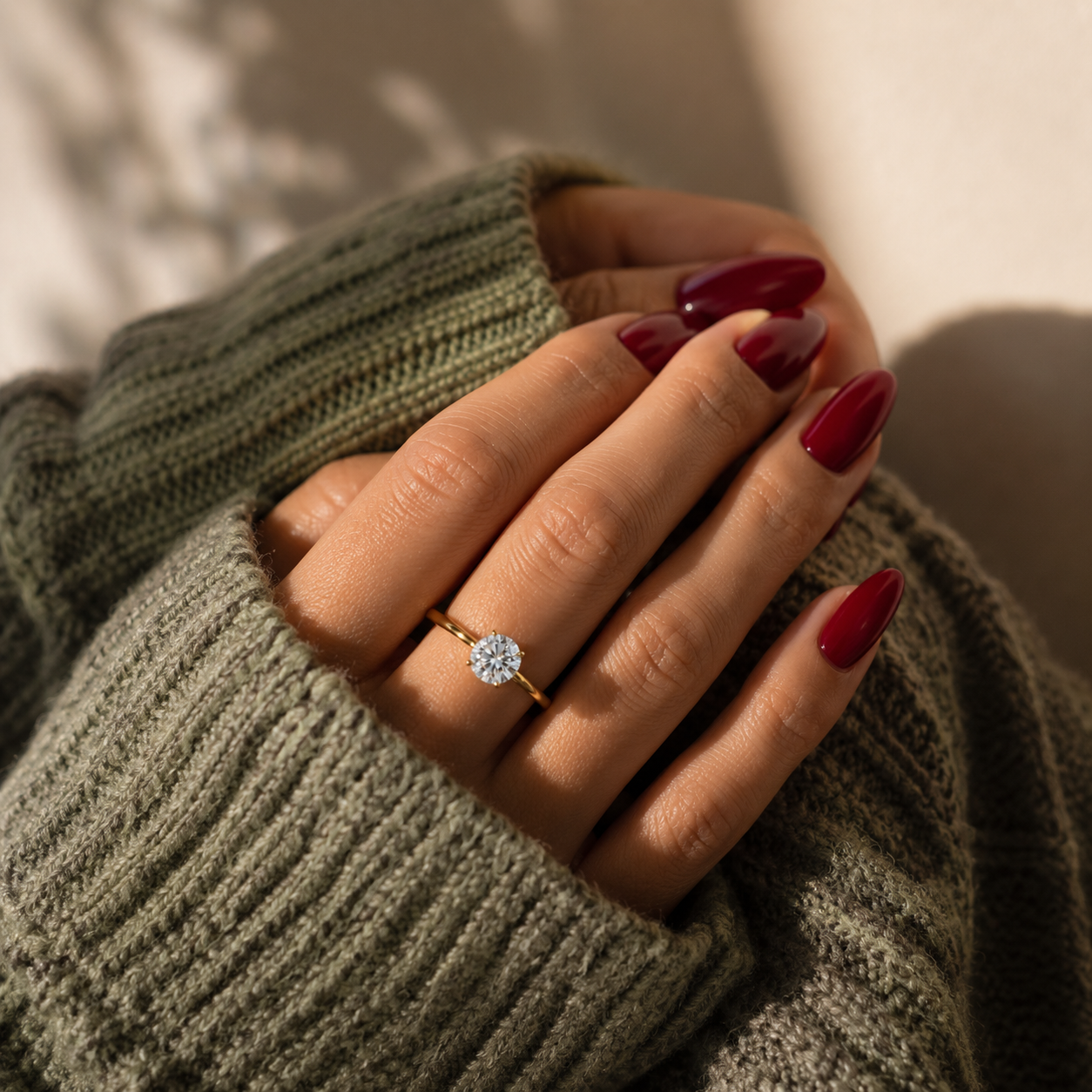 Round Solitaire 6-Prong