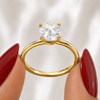 Round Solitaire 6-Prong