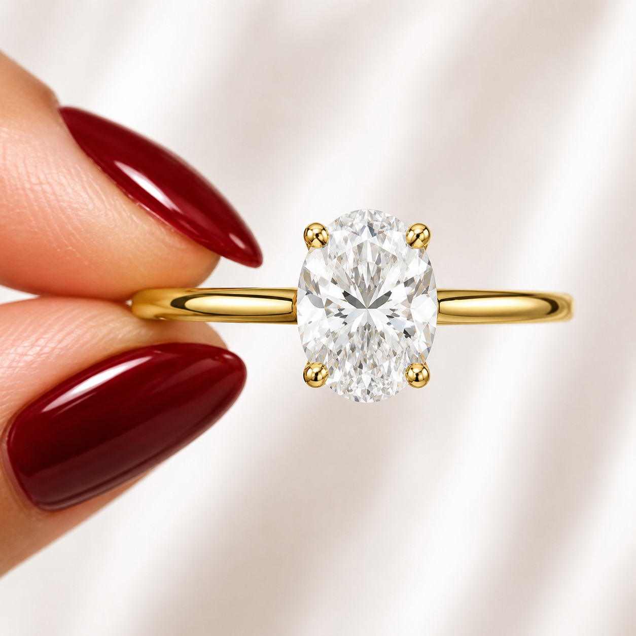 Round Solitaire 6-Prong
