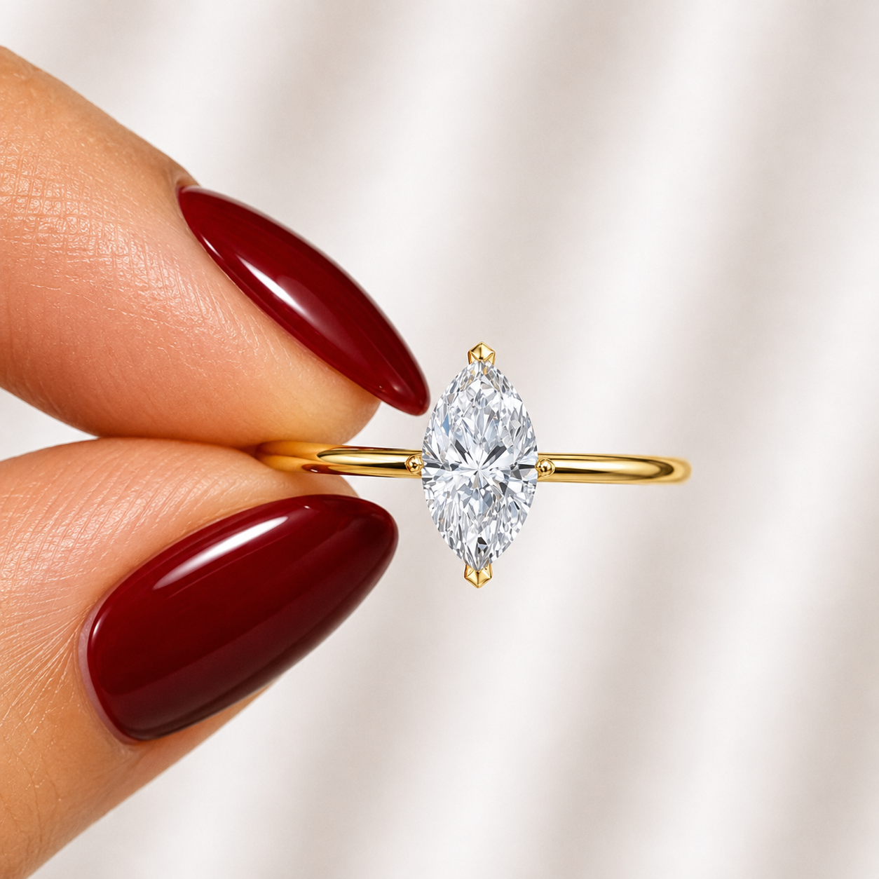 Classic Marquise Cut Solitaire