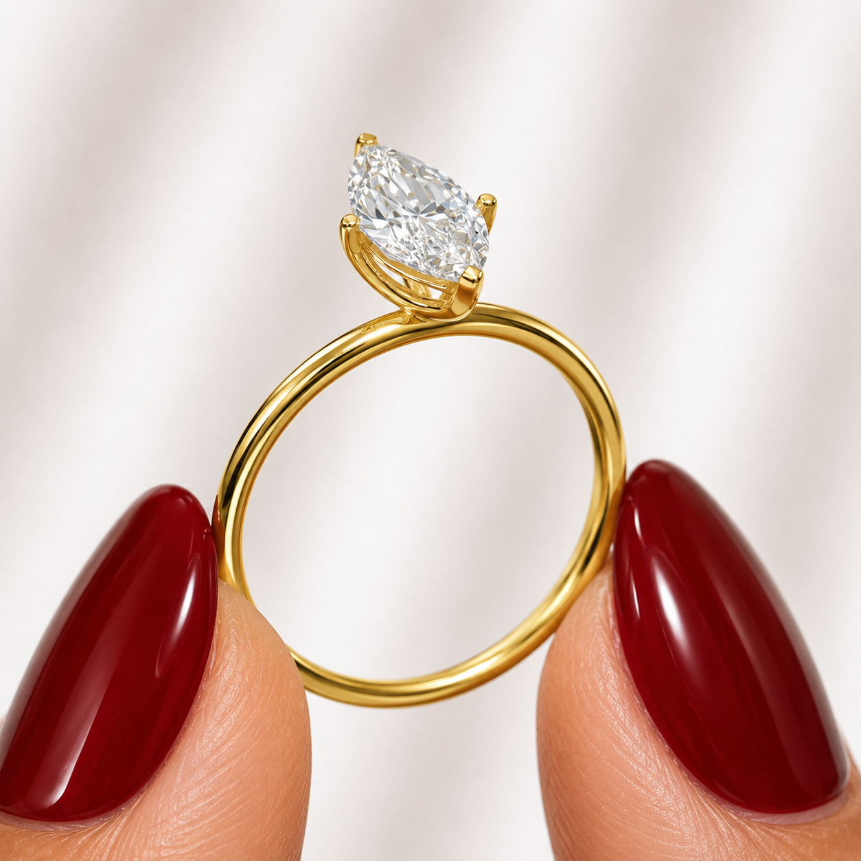 Classic Marquise Cut Solitaire