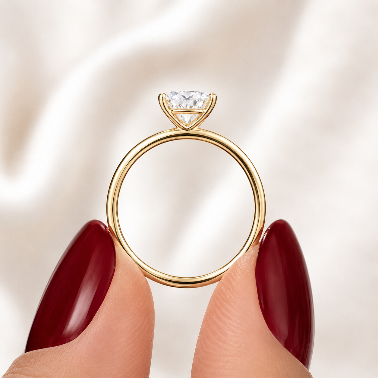 Classic Pear Cut Solitaire