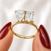 Classic Emerald and Pear Moi et Toi