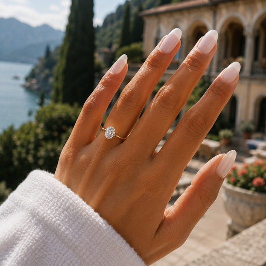 Classic Oval Cut Solitaire