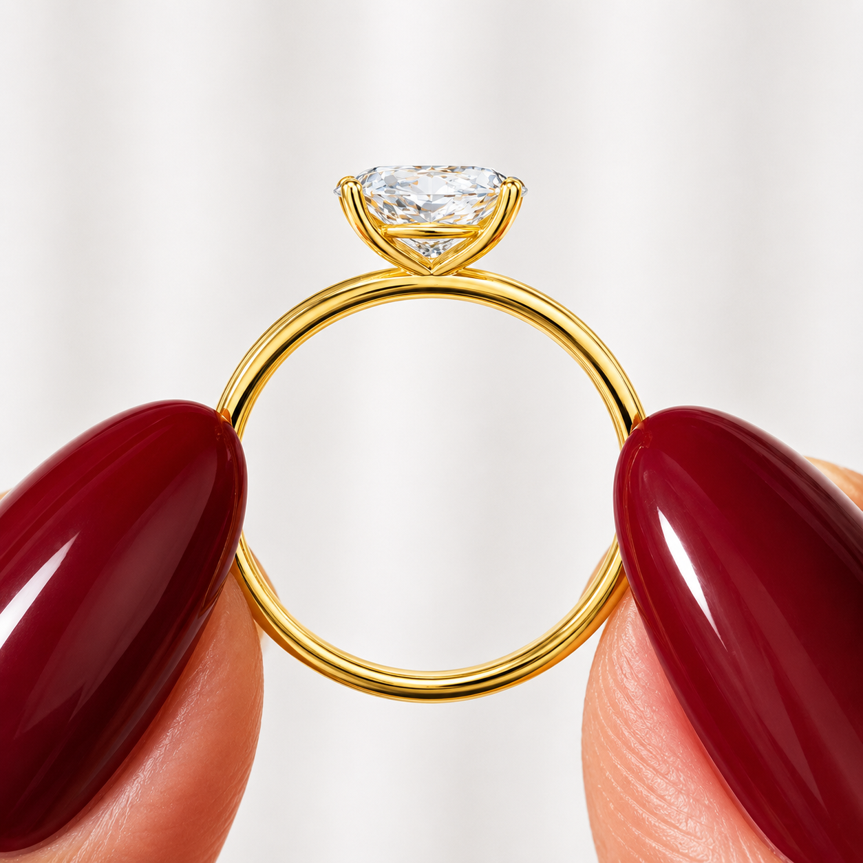 Classic Oval Cut Solitaire