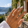 Radiant Halo with Diamond Band