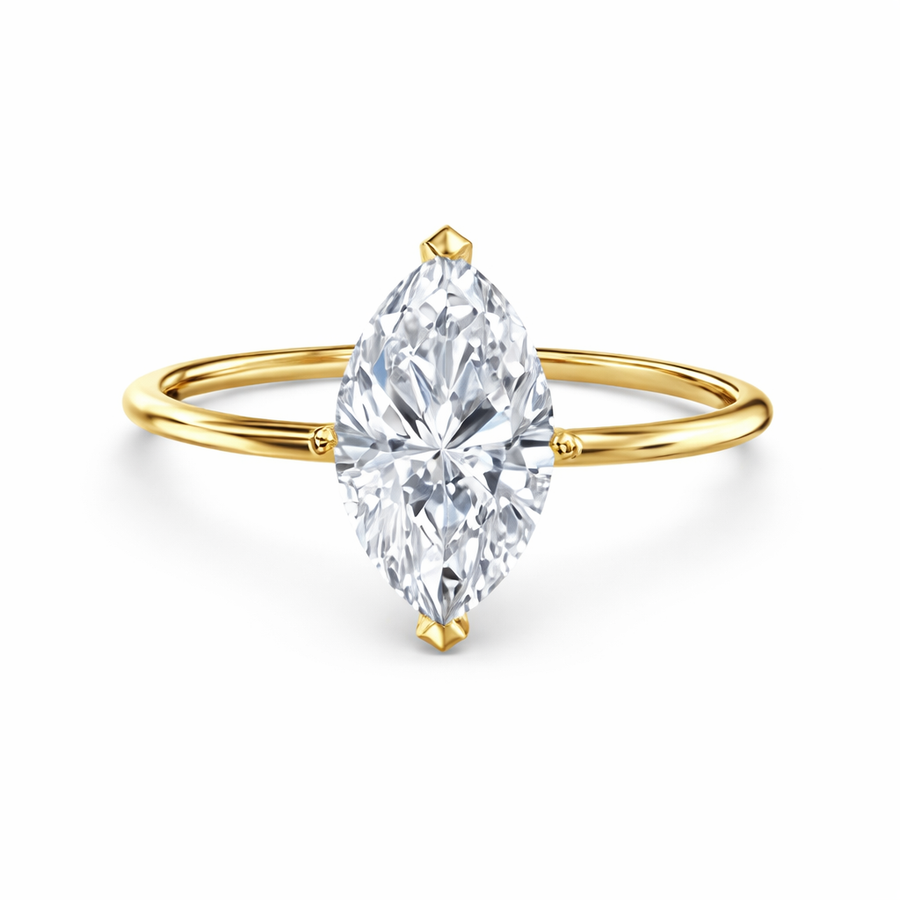 Classic Marquise Cut Solitaire