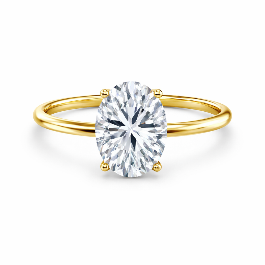 Classic Oval Cut Solitaire