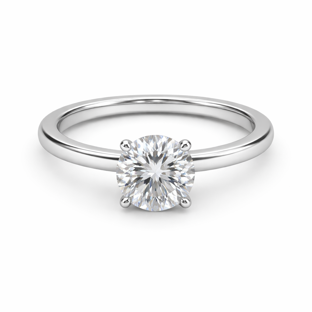 Round Solitaire 6-Prong