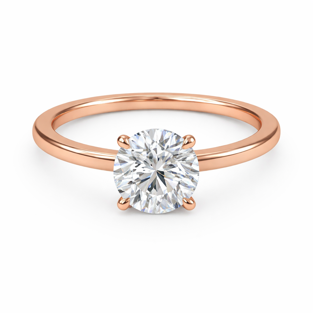 Round Solitaire 6-Prong
