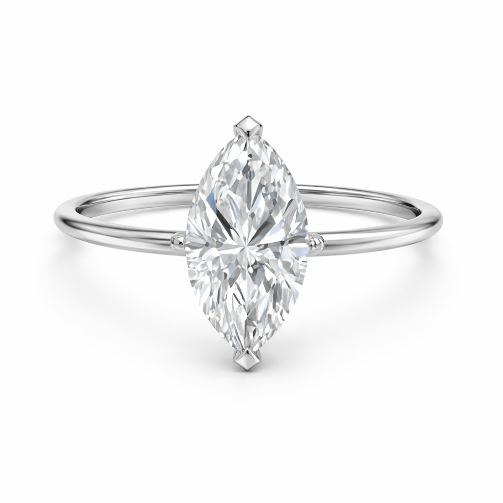 Classic Marquise Cut Solitaire