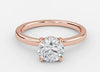 Carat: 3.0 Color: D Clarity: VVS2 / 18K Rose Gold