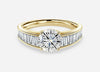 Carat: 3.0 Color: D Clarity: VVS2 / 18K Yellow Gold