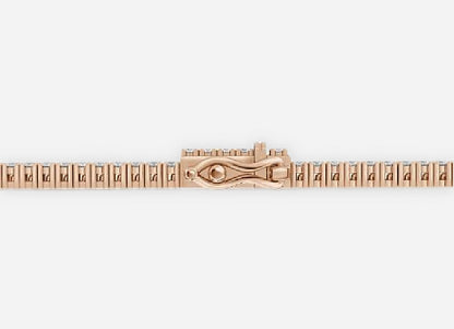 Ida Round Brilliant Cut Lab Diamond Tennis Bracelet