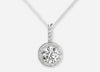 Carat: 1.30 Color: DEF Clarity: VVS-VS / 18K White Gold