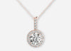 Carat: 1.30 Color: DEF Clarity: VVS-VS / 18K Rose Gold