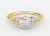 Carat: 3.0 Color: D Clarity: VVS2 / 18K Yellow Gold