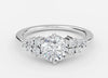 Carat: 3.0 Color: D Clarity: VVS2 / 18K White Gold