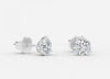 Carat: 3.00 Color: DEF Clarity: VVS-VS (£8999) / 18K White Gold / Screw Back