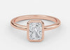 Carat: 3.0 Color: D Clarity: VVS2 / 18K Rose Gold