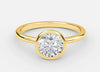 Carat: 3.0 Color: D Clarity: VVS2 / 18K Yellow Gold