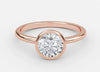 Carat: 3.0 Color: D Clarity: VVS2 / 18K Rose Gold