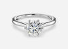 Carat: 3.0 Color: D Clarity: VVS2 / 18K White Gold