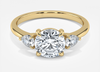 Carat: 3.0 Color: D Clarity: VVS2 / 18K Yellow Gold