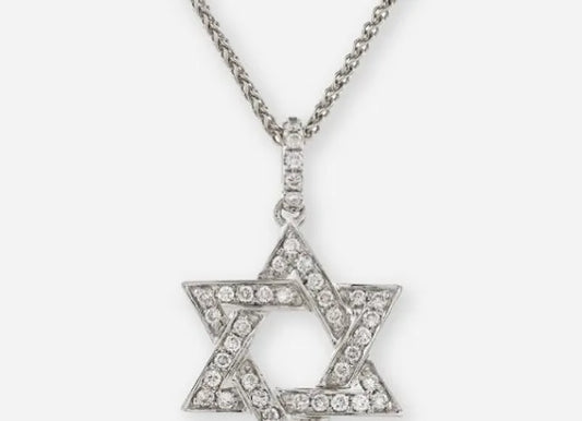 Rosalind Lab Diamond Star Pendant