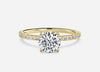 Carat: 3.0 Color: D Clarity: VVS2 / 18K Yellow Gold