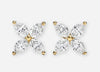 Carat: 1.50 Color: DEF Clarity: VVS-VS / 18K Yellow Gold / Screw Back