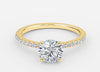 Carat: 3.0 Color: D Clarity: VVS2 / 18K Yellow Gold