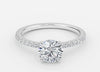 Carat: 3.0 Color: D Clarity: VVS2 / 18K White Gold