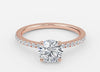 Carat: 3.0 Color: D Clarity: VVS2 / 18K Rose Gold