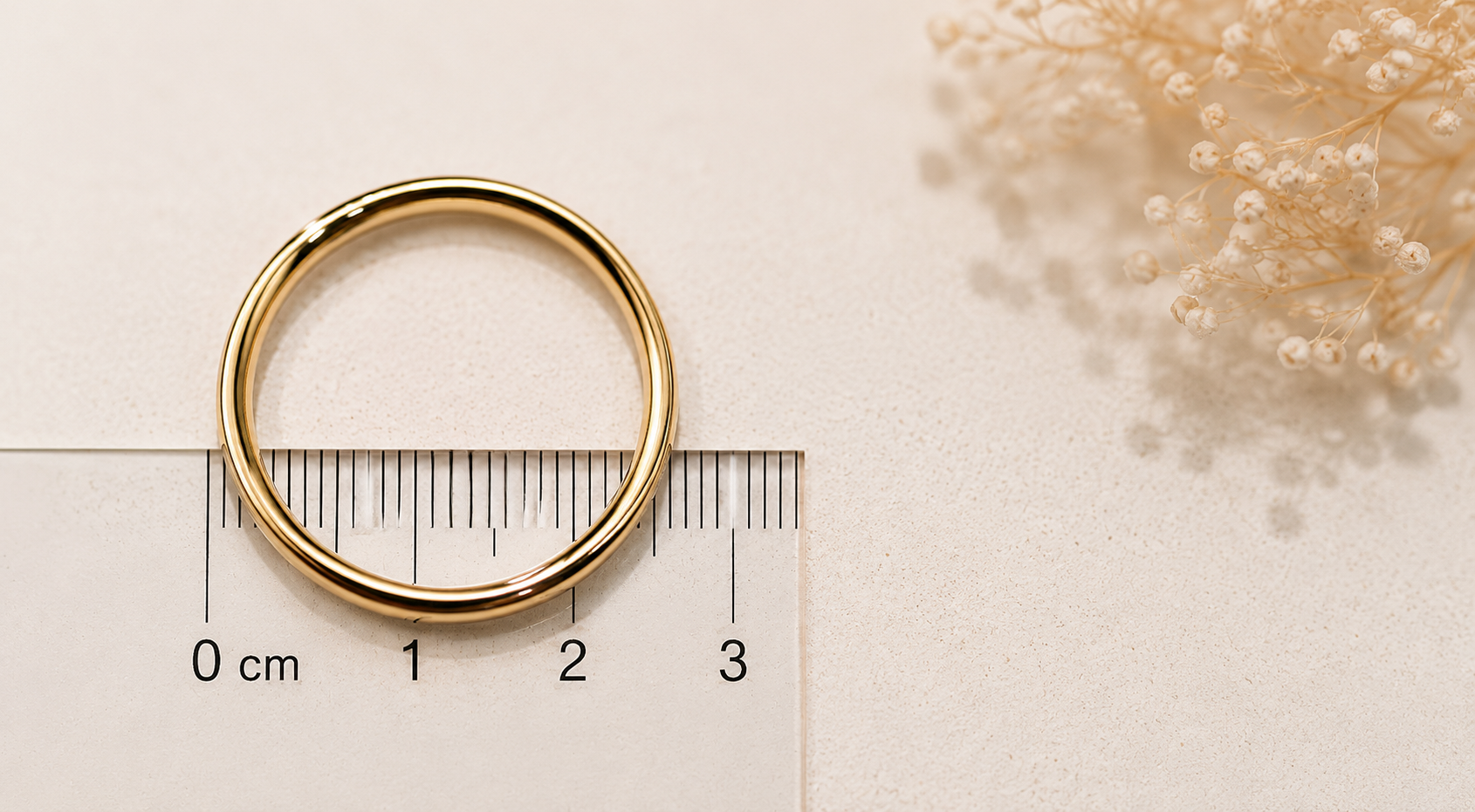 Measure an existing ring